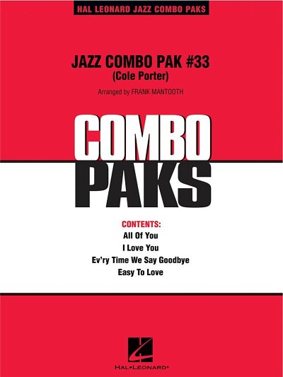 Jazz Combo Pak #33 (Cole Porter), Cbo3Rhy (Part.)