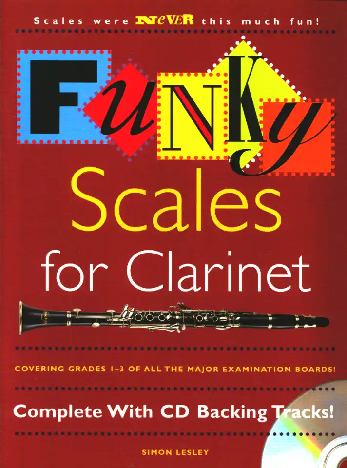 Funky Scales For Clarinet Grades 1-3, Klar (+CD) (0)