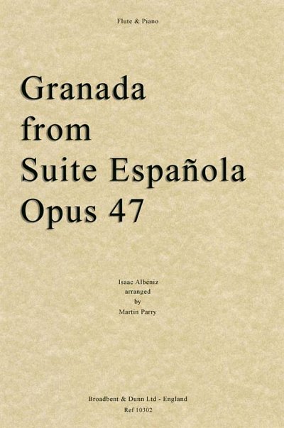 I. Albéniz: Granada from Suite Española, Opus 4, FlKlav (Bu)