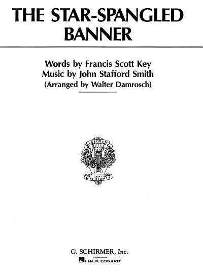 W. Damrosch: Star Spangled Banner, Ges (Bu)