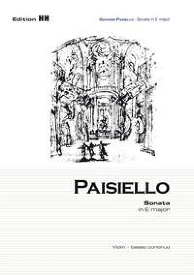 G. Paisiello: Sonata in E major, VlBc