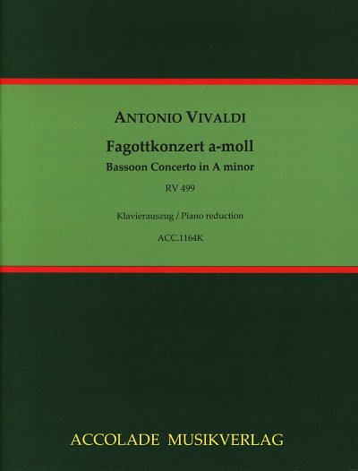 A. Vivaldi: Konzert a-moll RV 499, FagStrBc (KASt)