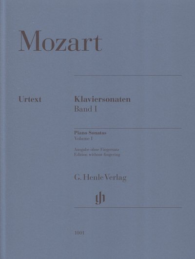 W.A. Mozart: Klaviersonaten 1, Klav