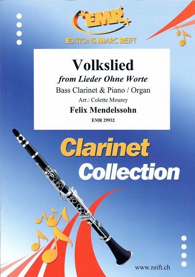 DL: F. Mendelssohn Barth: Volkslied, BassklarKlav