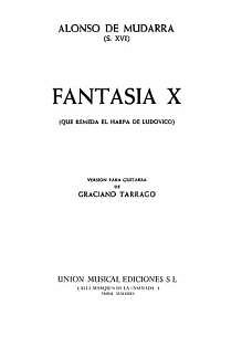 Fantasia X Que Remeda El Arpa De Ludovico, Git