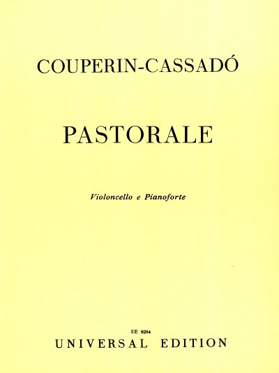 F. Couperin: Pastorale, VcKlav (KlavpaSt)