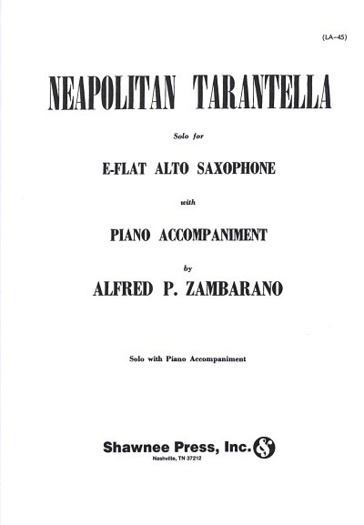 A.P. Zambarano: Neapolitan Tarantella, ASaxKlav (KlavpaSt)