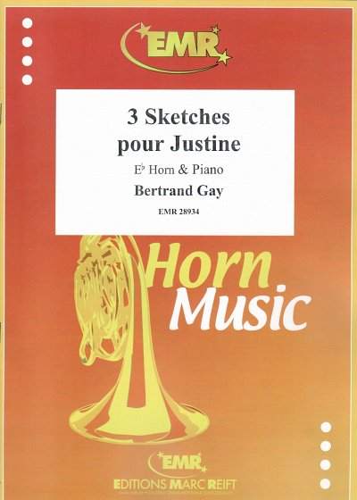 DL: B. Gay: 3 Sketches pour Justine, HrnKlav