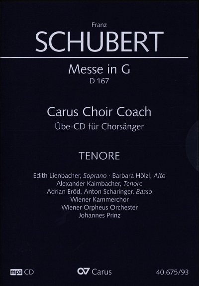 AQ: F. Schubert: Messe in G D 167 - Caru, 3GesGchOr (B-Ware)