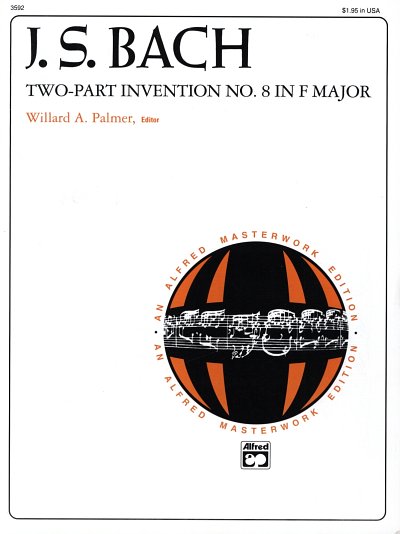 J.S. Bach: Invention 8 F-Dur Bwv 779 Masterwork Edition