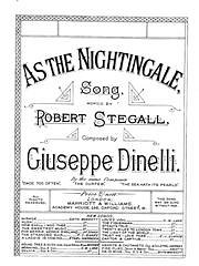 Giuseppe Dinelli, Robert Stegall: As The Nightingale