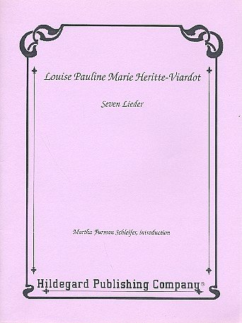 L. Héritte-Viardot: Seven Lieder, GesKlav (Part.)