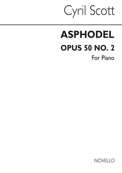 C. Scott: Asphodel Op50 No.2 Piano, Klav