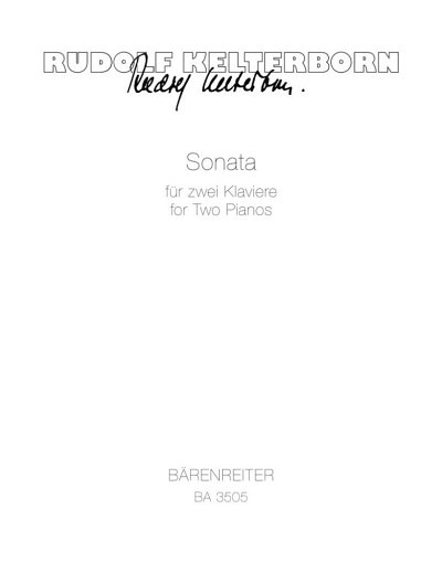 R. Kelterborn: Sonata für zwei Klaviere (1955), 2Klav (Sppa)