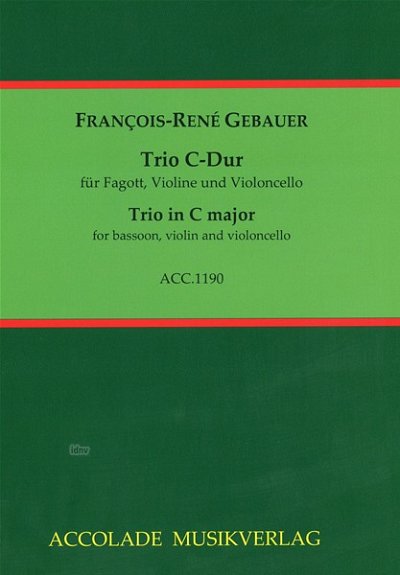 F.R. Gebauer: Trio C-Dur op. 33, 2, FlVlVc (Pa+St)