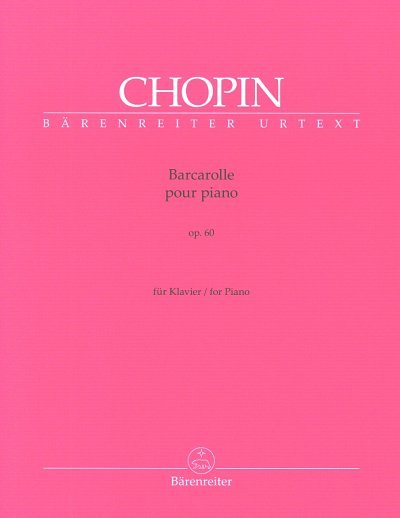 F. Chopin: Barcarolle Fis-Dur op. 60, Klav