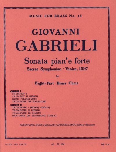 G. Gabrieli: Sonata pian'e forte