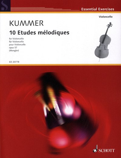 F.A. Kummer: 10 Etudes melodiques op. 57, 1-2Vc