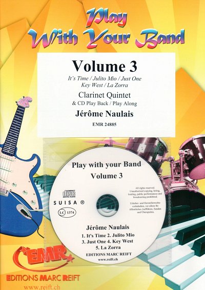 J. Naulais: Play With Your Band Volume 3, 5Klar (+CD)