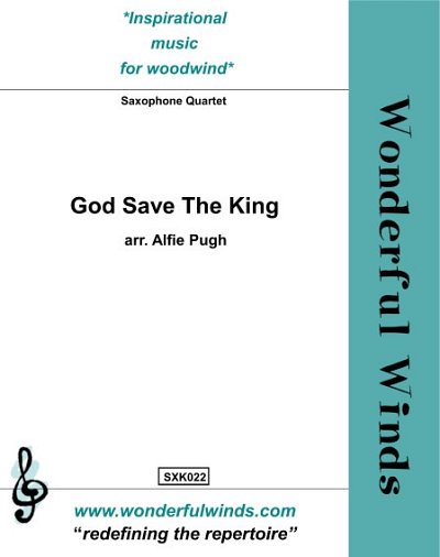 God Save the King, 4Sax (Pa+St)
