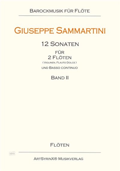 G. Sammartini: 12 Sonaten 2, 2FlKlav (Klavpa2Sppa)