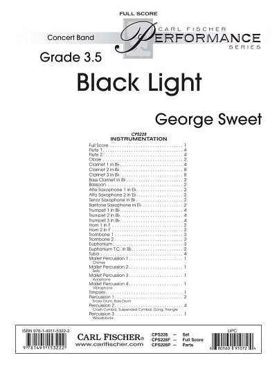 G. Sweet: Black Light , Blaso (Part.)