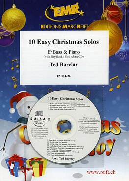 T. Barclay: 10 Easy Christmas Solos, TbEsKlav (+CD)