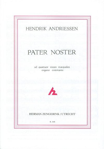 H. Andriessen: Pater Noster, GchOrg (KA)
