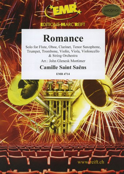 C. Saint-Saens: Romance, KlarStr (Pa+St)
