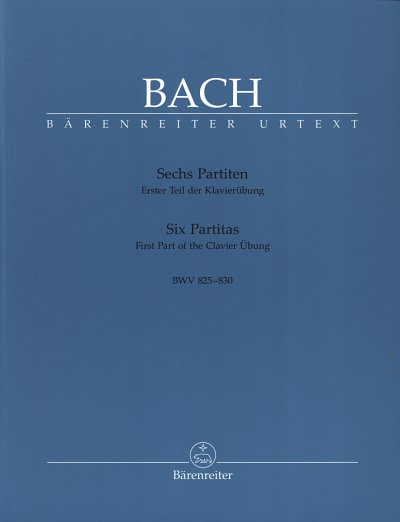 J.S. Bach: Sechs Partiten BWV 825-830, Cemb/Klav