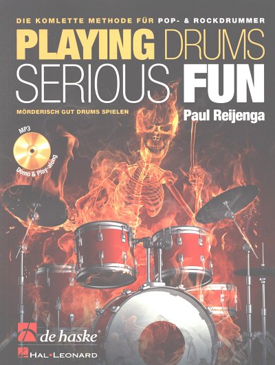 P. Reijenga: Playing Drums Serious Fun, Drst (+CD)