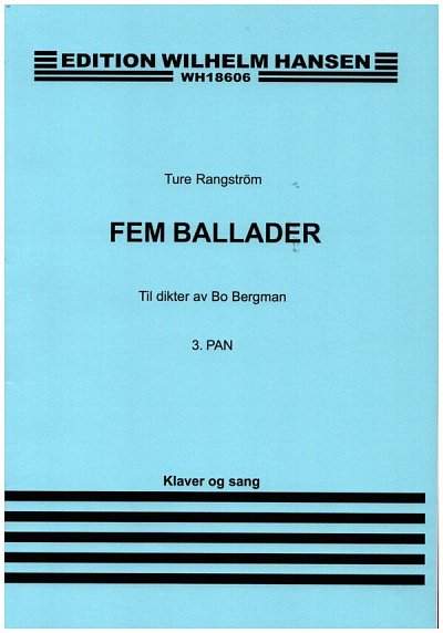T. Rangström: Rangstrom Pan From 5 Ballads, GesKlav