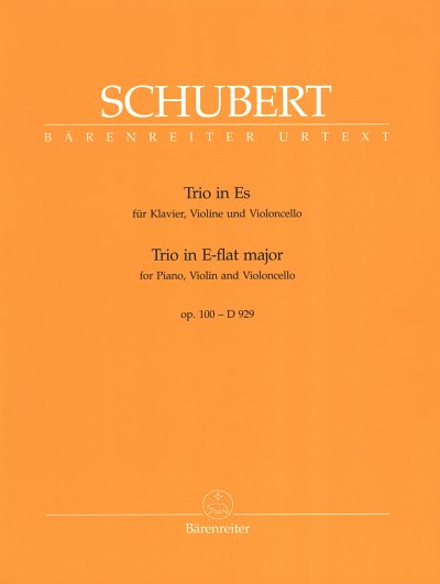 F. Schubert: Trio für Klavier, Violine und Violonce, VlVcKlv