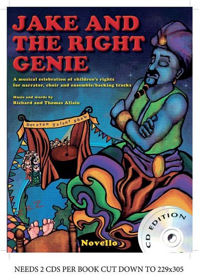 R. Allain: Jake And The Right Genie (Score/CD) (Bu+CD)