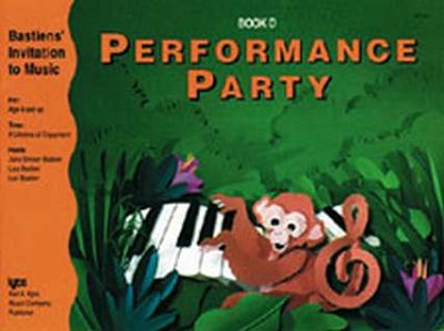 J.S. Bastien: Performance Party - Book D, Klav
