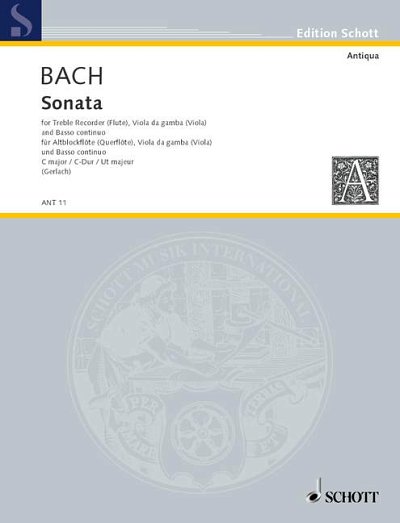 J.S. Bach: Sonata C major