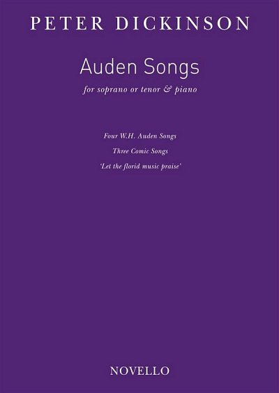 P. Dickinson: Auden Songs, GesHKlav