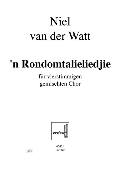 N. van der Watt: 'n Rondomtalieliedjie