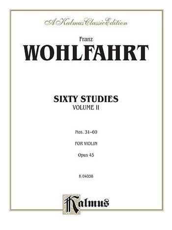 Sixty Studies, Op. 45, Volume II (Nos. 31-60)