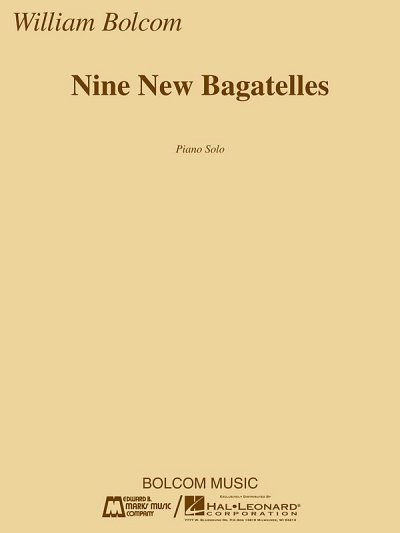 W. Bolcom: Nine New Bagatelles, Klav