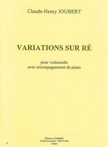 C.-H. Joubert: Variations sur ré, VcKlav (KlavpaSt)