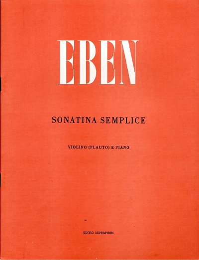 P. Eben: Sonatina semplice, Vl/FlKlav