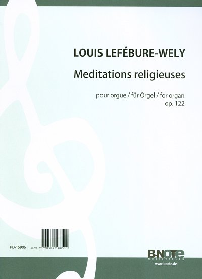 L. Lefébure-Wély: 10 Meditations religieuses für Orgel , Org