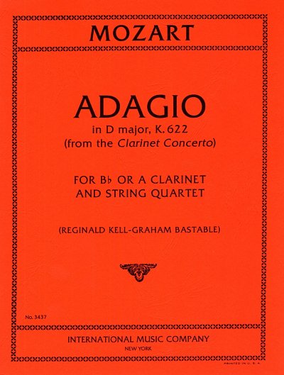 W.A. Mozart: Adagio In D.Maj K622 (Bu)