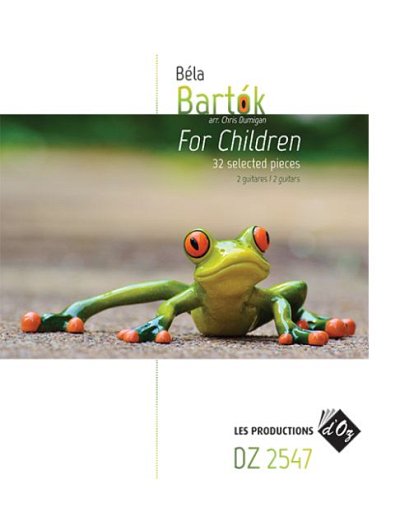 B. Bartók: For Children, 32 Selected Pieces, 2Git (Sppa)