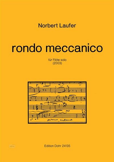 N. Laufer: rondo meccanico, Fl (Part.)