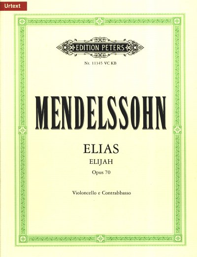 AQ: F. Mendelssohn Barth: Elias op. 70, GsGchOrch ( (B-Ware)