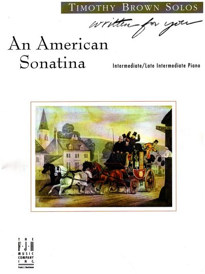 T. Brown: An American Sonatina, Klav