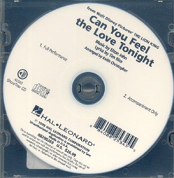 E. John: Can You Feel The Love Tonight, Ch (CD)