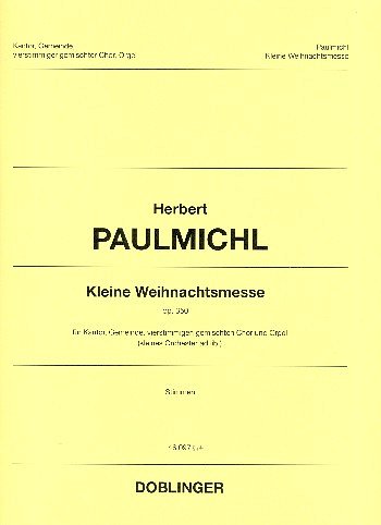 H. Paulmichl: Kleine Weihnachtsmesse op, Gch4GemOrg (Stsatz)